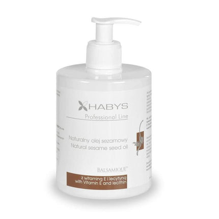 Natūralus sezamų masažo aliejus HABYS, 450 ml