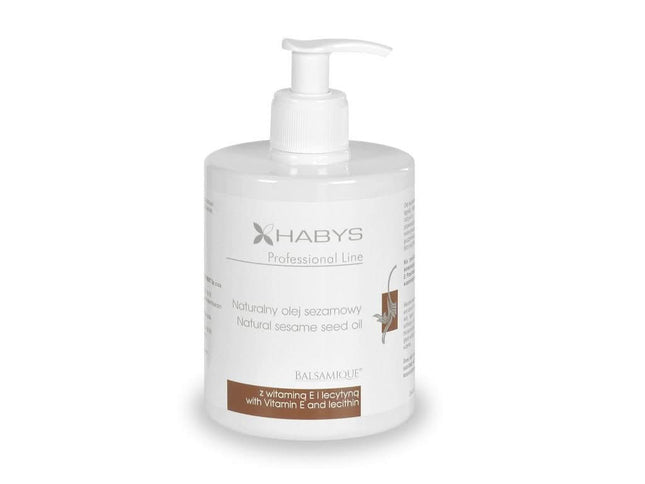 Natūralus sezamų masažo aliejus HABYS, 450 ml