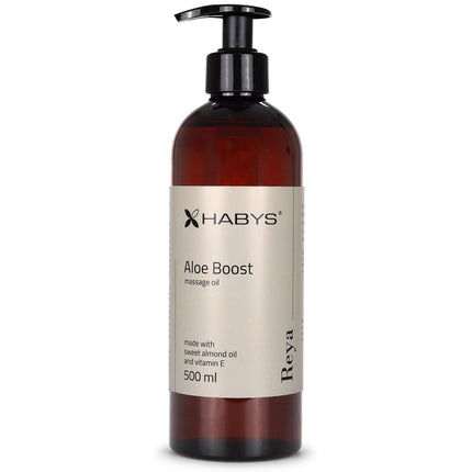 Masažo aliejus HABYS Aloe Boost, 500 ml