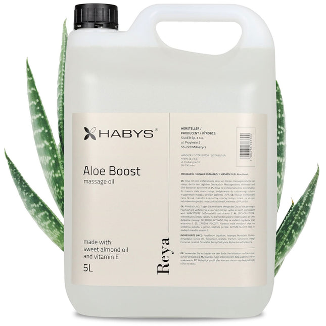 Masažo aliejus ALOE BOOST, 5000 ml