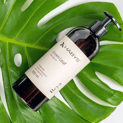 Masažo aliejus GREEN LEAF, 500 ml