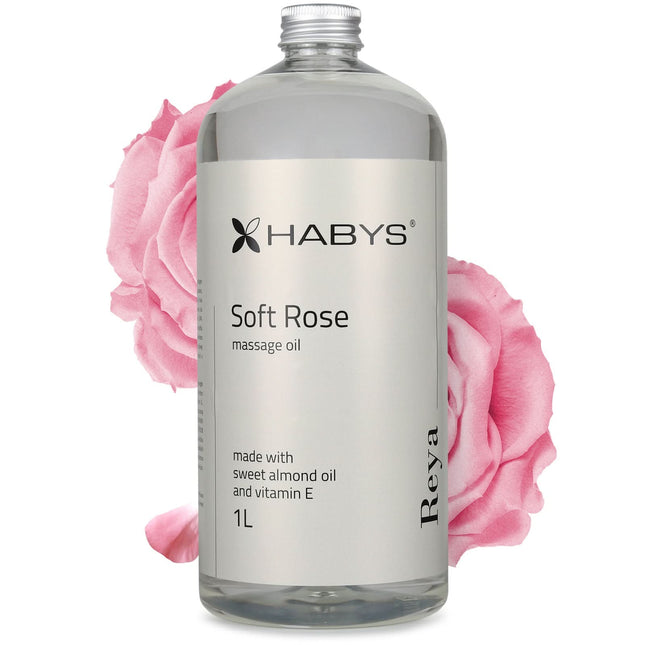 Masažo aliejus SOFT ROSE, 1000 ml
