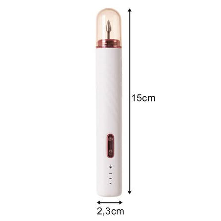 BEAUTYLUSHH belaidis manikiūro ir pedikiūro frezos rinkinys su antgaliais