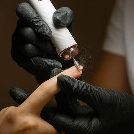 BEAUTYLUSHH belaidis manikiūro ir pedikiūro frezos rinkinys su antgaliais