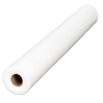 Vienkartinė neaustinė paklodė 60 cm × 50 m, 15 g/m², balta