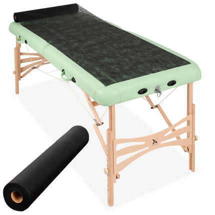 Neaustinė medicininė ritininė paklodė 60 cm × 50 m 18 g/m², juoda