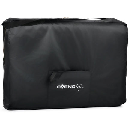 Masažo stalas sulankstomas ESTETIC BLACK 75 cm, juodas