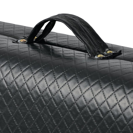Masažo stalas sulankstomas ESTETIC BLACK 75 cm, juodas