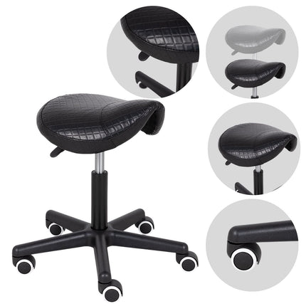Balno tipo kėdutė HABYS LUMO, Comfy Base k515 dygsniuota juoda