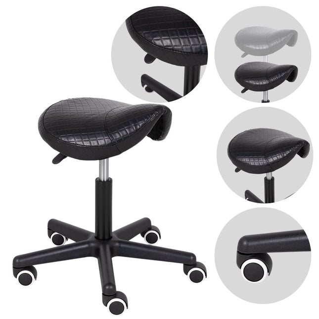 Balno tipo kėdutė HABYS LUMO, Comfy Base k515 dygsniuota juoda