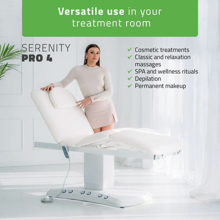 HABYS kosmetologinis gultas su šildymu Serenity PRO 4