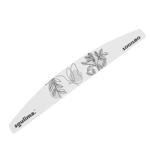 Пилочка для ногтей EXO STRAIGHT SAFE PACK 80/100, 1 шт.