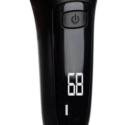 Soulima elektrinis pėdų dildės rinkinys su 6 antgaliais, juodas