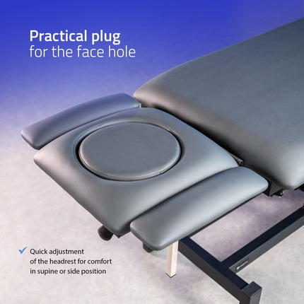 Stacionarus masažo/reabilitacijos stalas Fortis 4 ERGO Gray