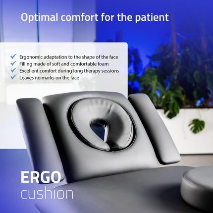 Stacionarus masažo/reabilitacijos stalas Fortis 4 ERGO Gray