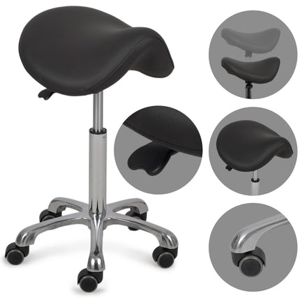 Taburetė HABYS Alma So Skin k515, juoda