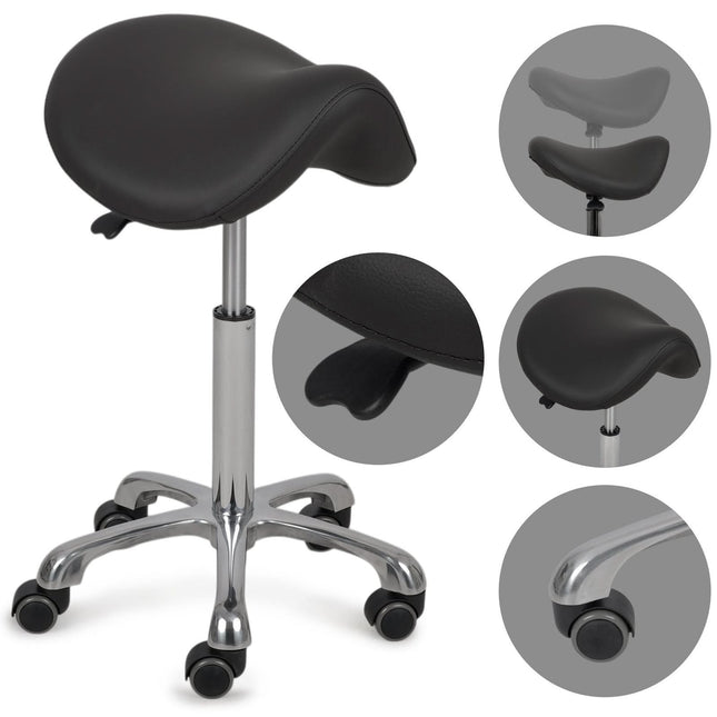 Taburetė HABYS Alma So Skin k515, juoda