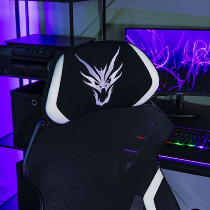 Ergoniminė biuro kėdė MAXIMO, juoda/balta - Beauty Kit