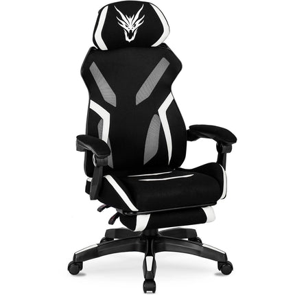 Ergoniminė biuro kėdė MAXIMO, juoda/balta - Beauty Kit