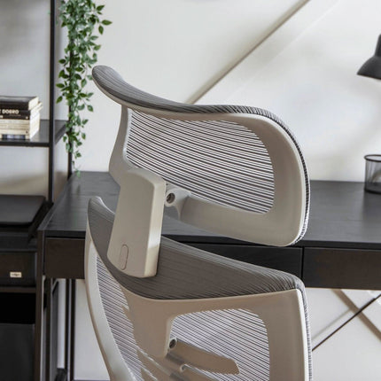 Ergonimiška biuro kėdė CARET 2, pilka - Beauty Kit