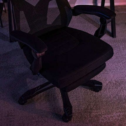 Ergonominė biuro kėdė BING, juoda - Beauty Kit