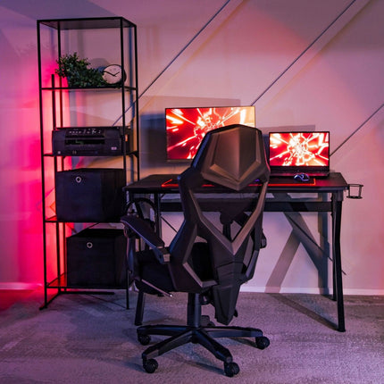 Ergonominė biuro kėdė BING, juoda - Beauty Kit