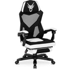 Ergonominė biuro kėdė BING, juoda/balta - Beauty Kit