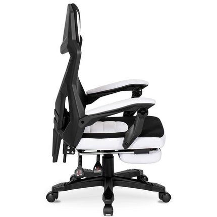 Ergonominė biuro kėdė BING, juoda/balta - Beauty Kit