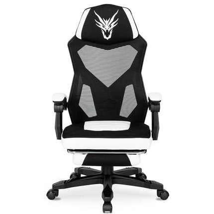 Ergonominė biuro kėdė BING, juoda/balta - Beauty Kit