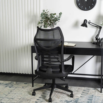 Ergonomiška biuro kėdė ACTON, juoda - Beauty Kit