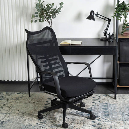 Ergonomiška biuro kėdė ACTON, juoda - Beauty Kit