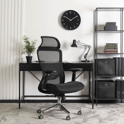 Ergonomiška biuro kėdė LITOS, juoda - Beauty Kit