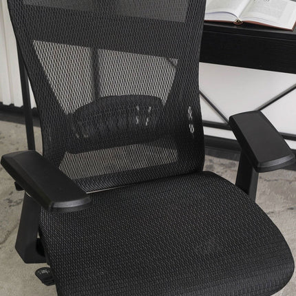 Ergonomiška biuro kėdė LITOS, juoda - Beauty Kit