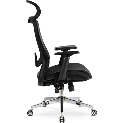 Ergonomiška biuro kėdė LITOS, juoda - Beauty Kit