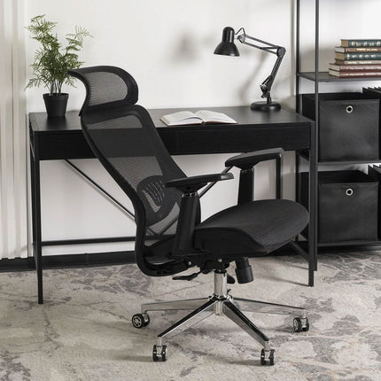 Ergonomiška biuro kėdė LITOS, juoda - Beauty Kit