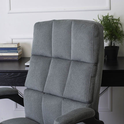 Ergonomiška biuro kėdė LONDON, pilka - Beauty Kit