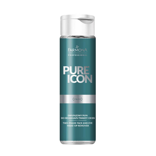 FARMONA PURE ICON dvifazis veido ir akių makiažo valiklis 250 ml – švelnus valiklis jautriai odai