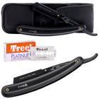 Опасная бритва для бритья и контурирования Imaniq, черная