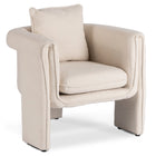 Fotelis GALA, smėlio spalvos