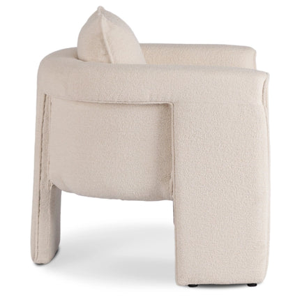 Fotelis GALA, smėlio spalvos