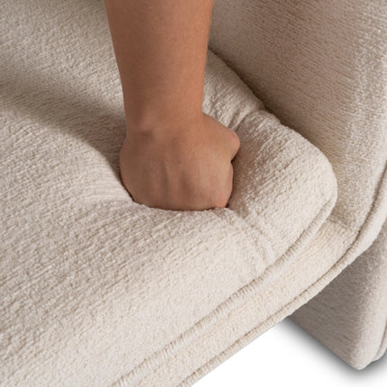 Fotelis GALA, smėlio spalvos