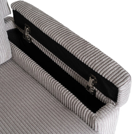 SEBASTIAN masažinis fotelis su išskleidžiamu pakoju