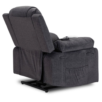 Masažinis fotelis FENIX su pakėlimo funkcija, išskleidžiamas