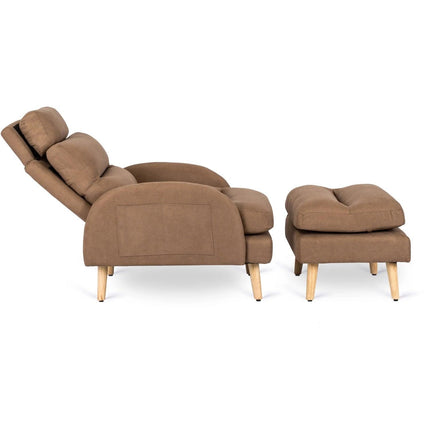 Fotelis su pakoju HENRY, rudas - Beauty Kit