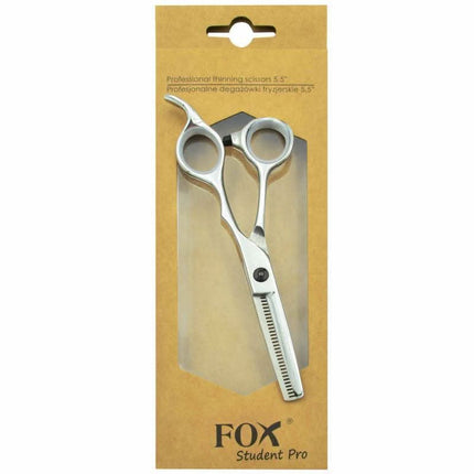 FOX STUDENT PRO Profesionalios kirpėjo filiravimo žirklės 5,5'' - Beauty Kit