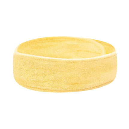 Frotinė galvos juosta, geltona - Beauty Kit