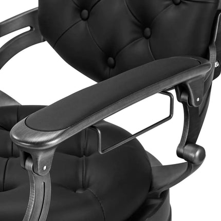 Gabbiano barberio kėdė Niccolo Black, juoda - Beauty Kit