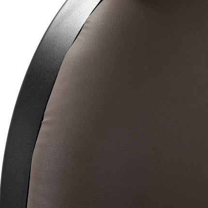 GABBIANO barberio kėdė NICCOLO, rudos spalvos be sagų - Beauty Kit