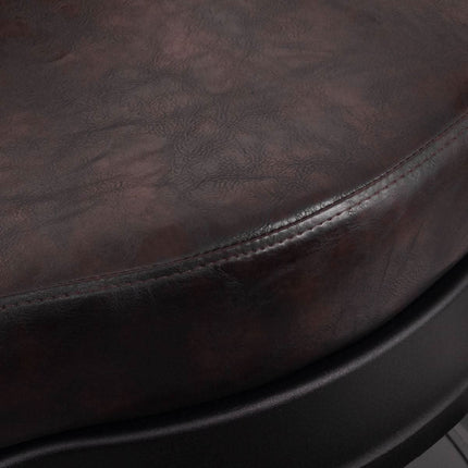 Gabbiano barzdaskučio krėslas President rudas su juodu rėmu - Beauty Kit