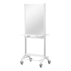 GABBIANO dvipusė kirpyklos konsolė MI-03, balta - Beauty Kit